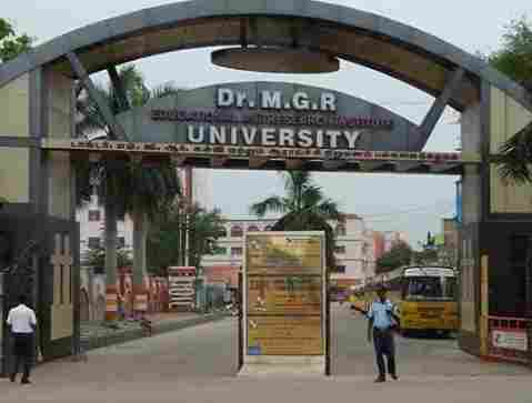 Dr MGR Educational and Research Institute Chennai